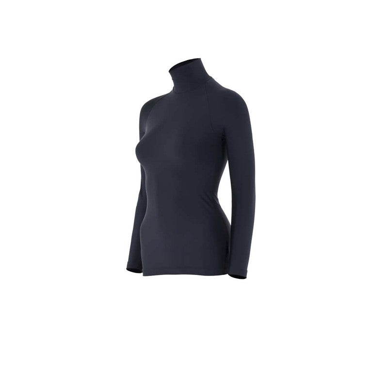 Slim Turtle Neck Long Length Sleeve Top