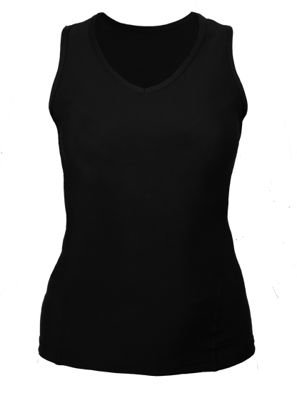 Slim V Neck Vest Top