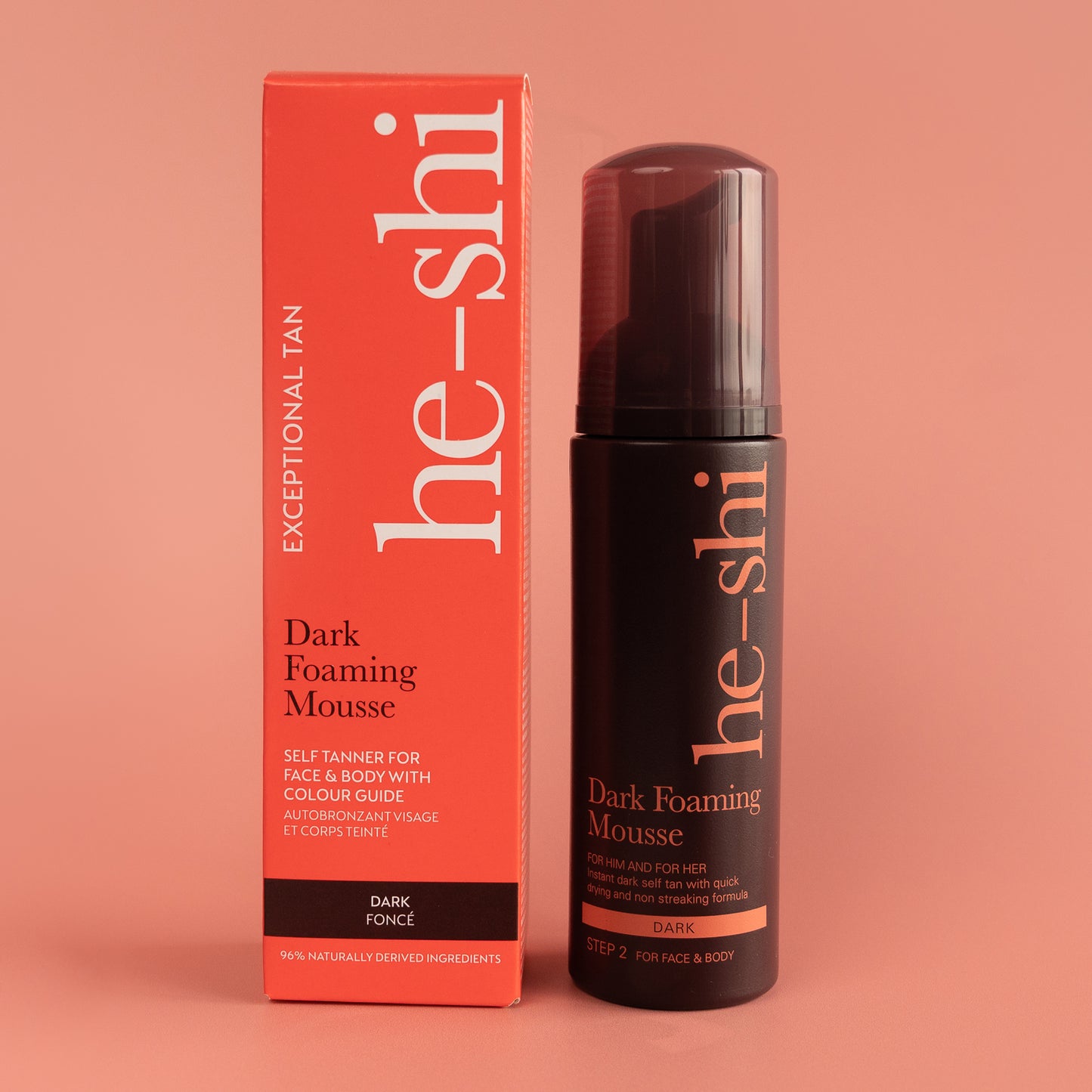 He-Shi Dark Foaming Mousse  150ml