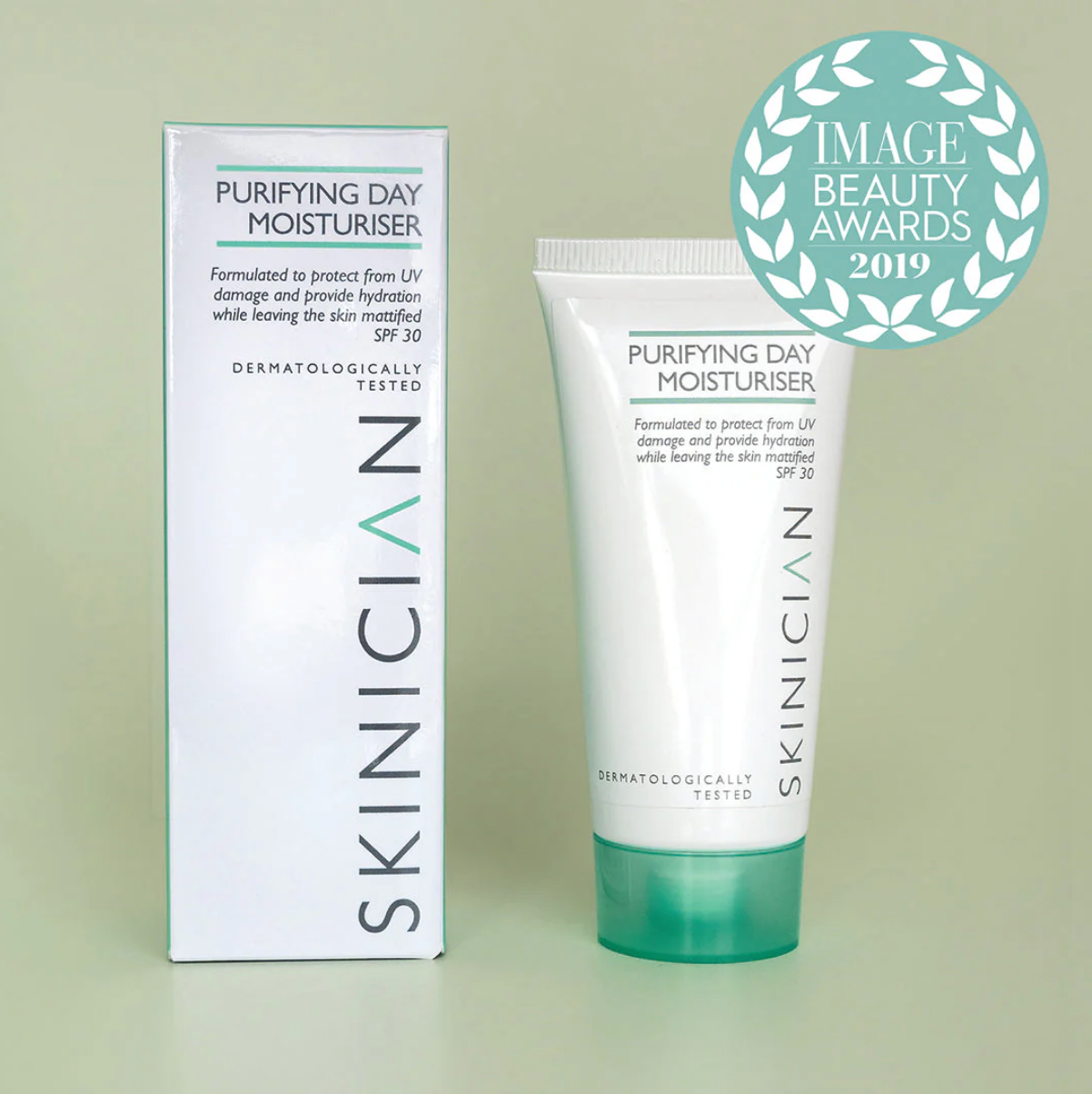 Purifying Daily Moisturiser with SPF 30 for Oily Skin