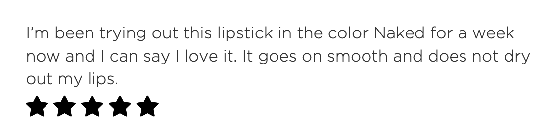 Absolute - Satin Lipstick
