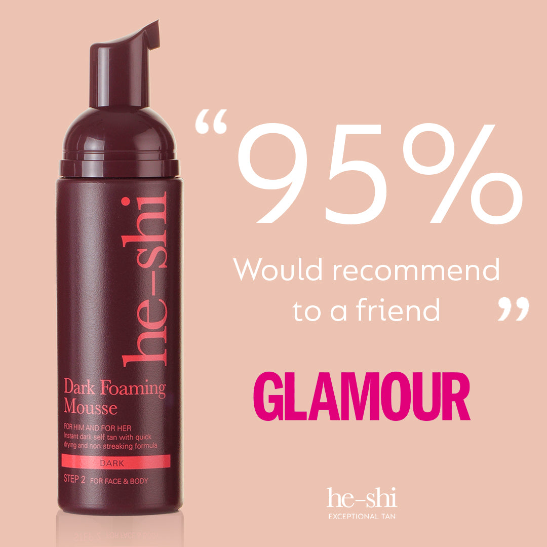 He-Shi Dark Foaming Mousse  150ml